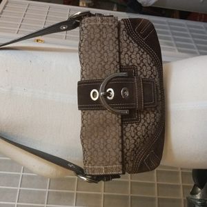 Coach baguette purse